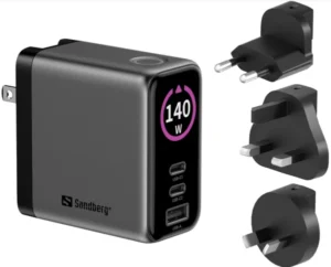 Sandberg Travel Charger PD140W Display 441-72