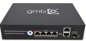GMB POE -GS1006PTS1 Switch, IEEE802.3af/at/bt, 4 PoE 100/1000M, 2 UP-link 100/1000M, 52V 120W ,30W/P