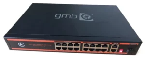 POE-GS1016PS1 GMB Switch,16 PoE 100/1000M, 2 UP-Link 100/1000M +1 SFP port,52V 300W,30W/PoE,VLAN,250 POE-GS1016PS1 GMB Switch,16 PoE 100/1000M, 2 UP-Link 100/1000M +1 SFP port,52V 300W,30W/PoE,VLAN,250