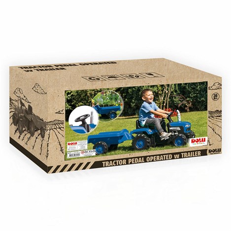 Traktor sa prikolicom 082534