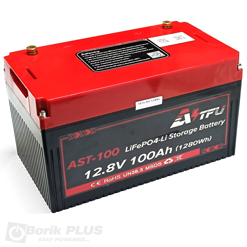 AST 12.8100 Litijumska solarna baterija 12.8V 100Ah