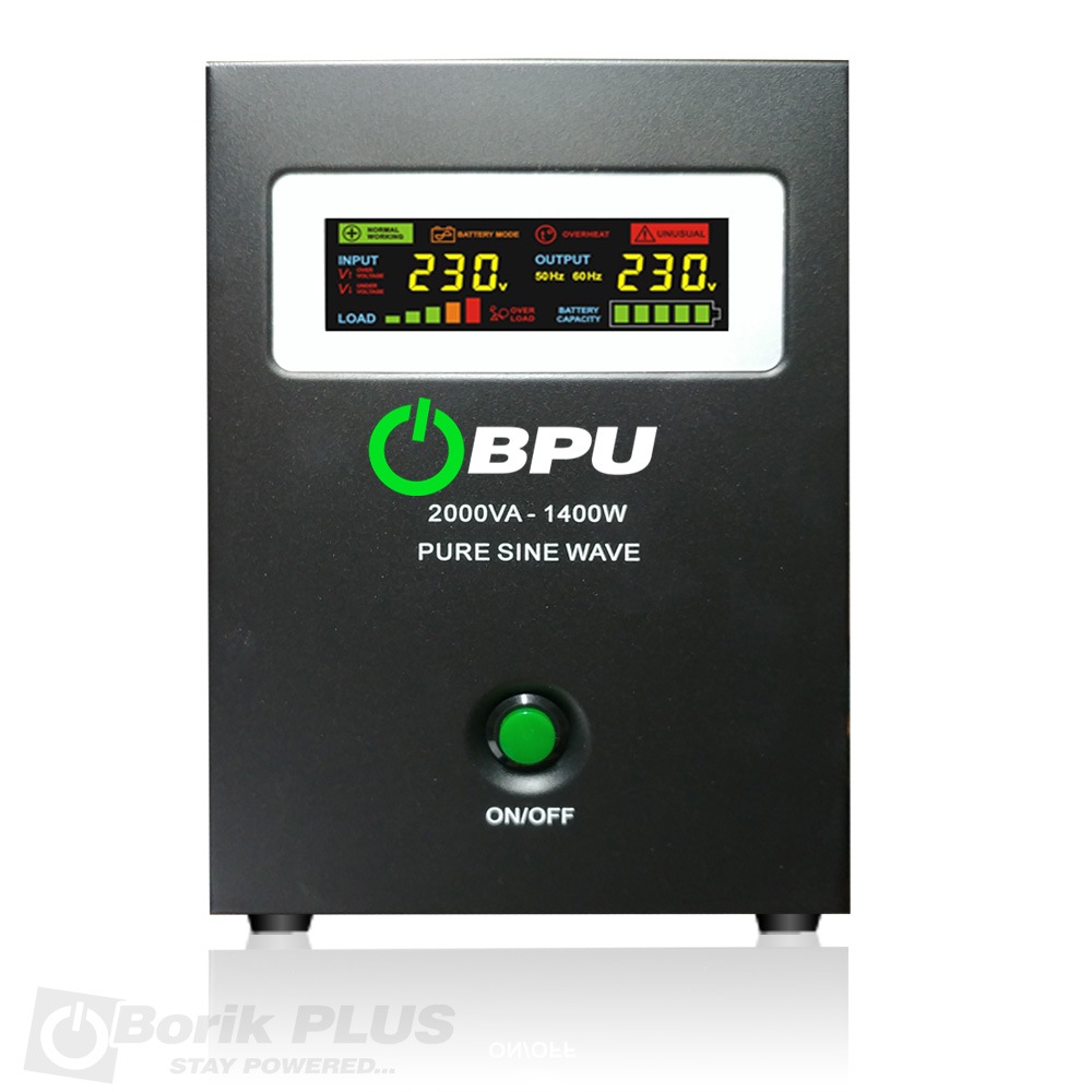 UPS BPU Long 2000VA 1400W, 24V-220V