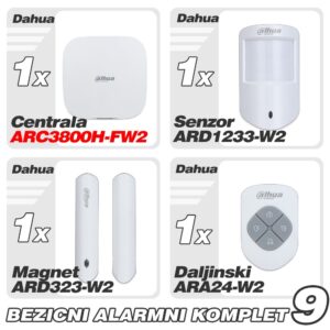 Dahua ART-ARC3800H-03-FW2 Alarmni komplet 9
