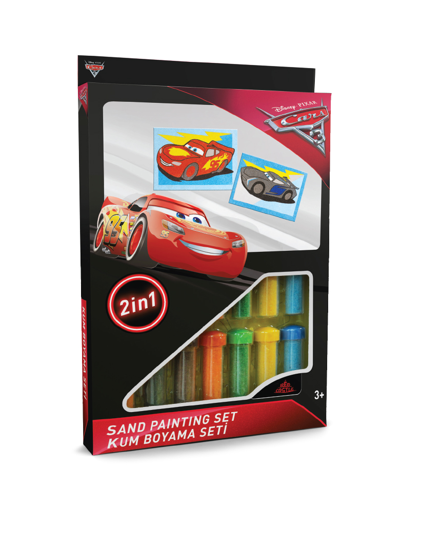Kreativni set pesak Cars 3 254642