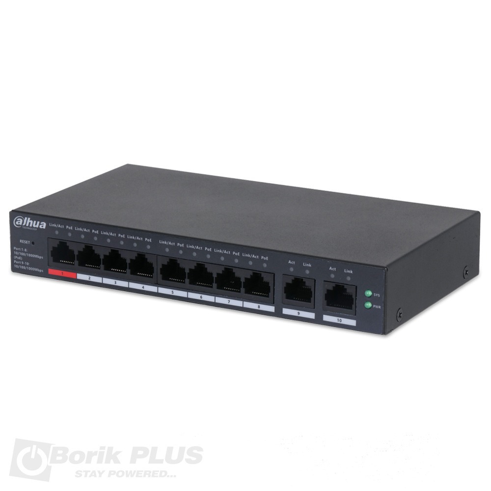 Dahua CS4010-8GT-110 10 portni 10/100/1000Mb switch