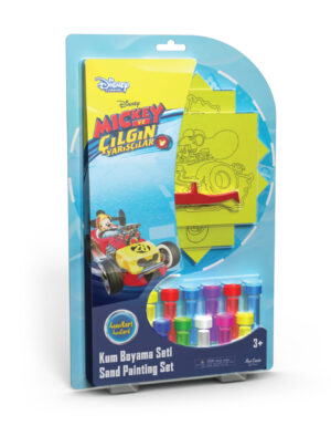 Kreativni set pesak Micky and crazy racers 254864