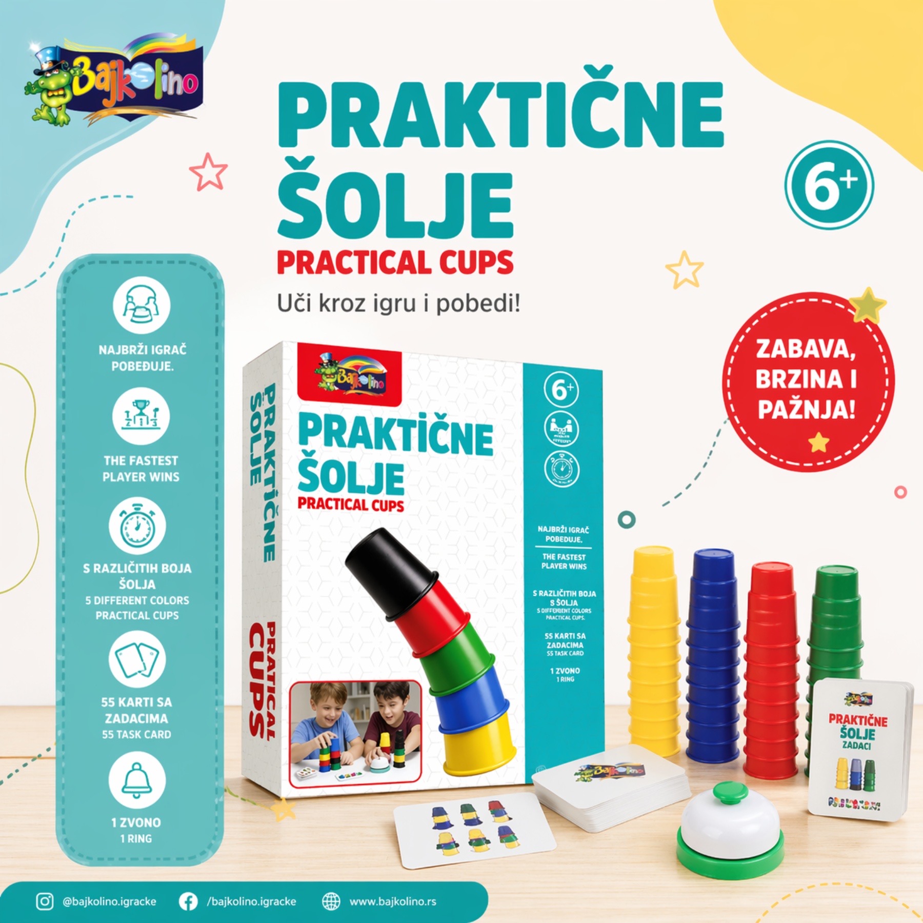 Praktične šolje igra 152087
