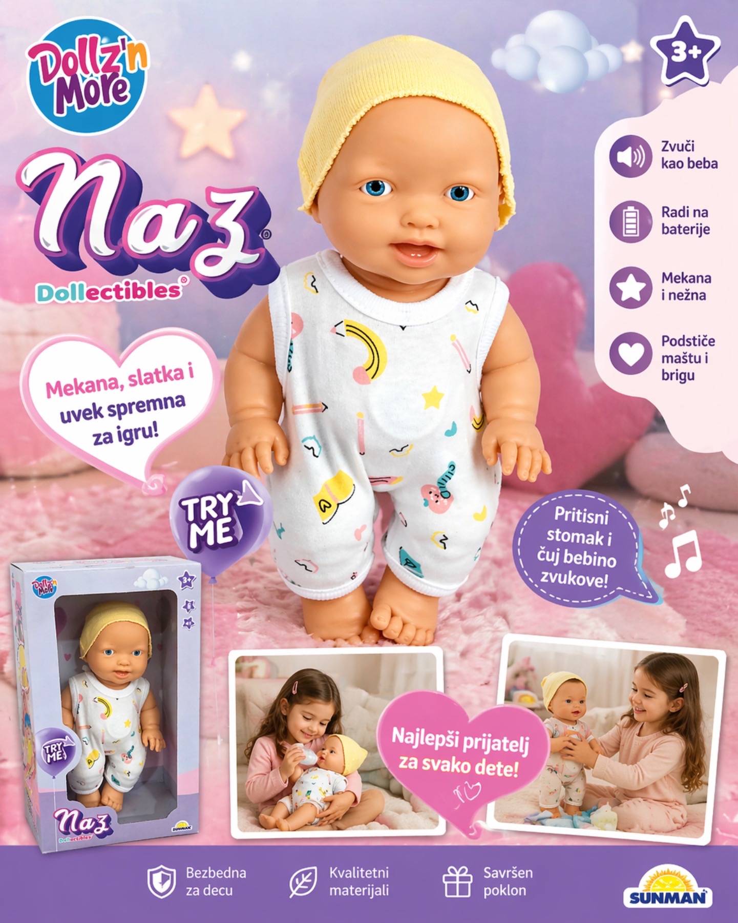 Lutka beba Naz 022078 SUN