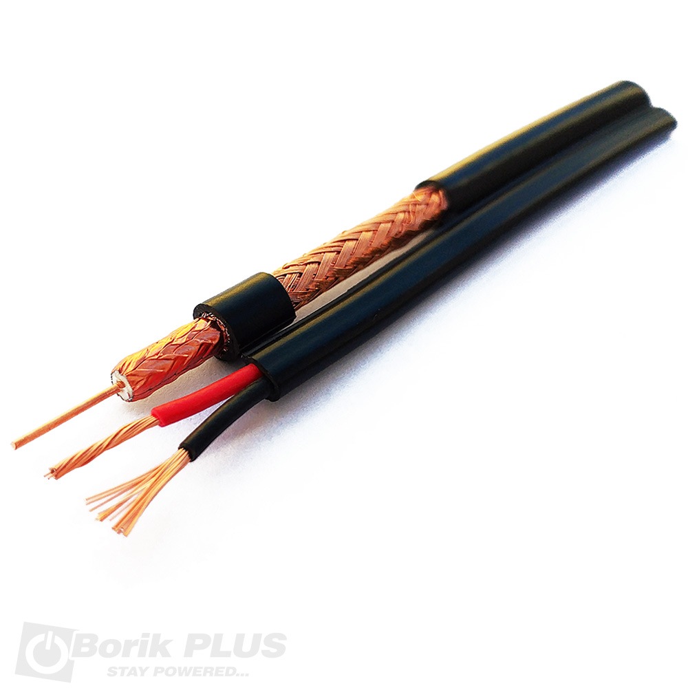 Koaksijalni kabl RG59+2×0.75 BC 300m