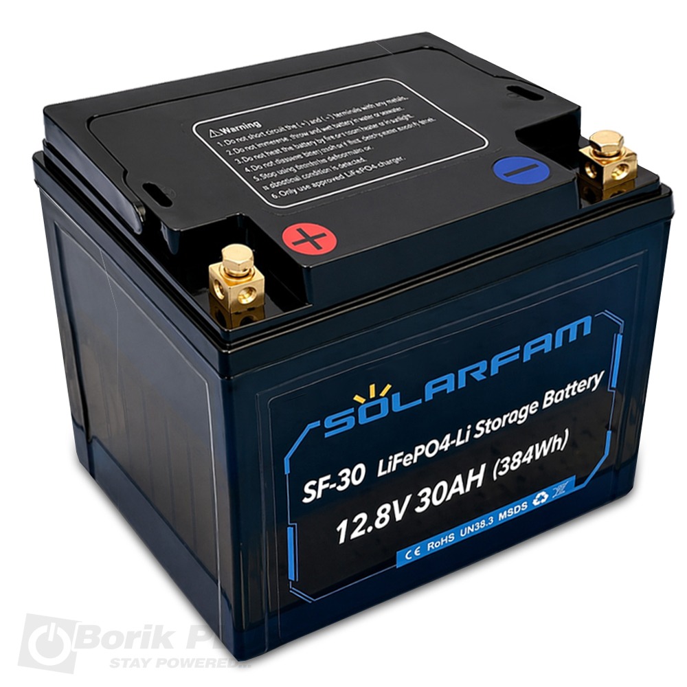 SF 12.830 Litijumska solarna baterija 12.8V 30Ah