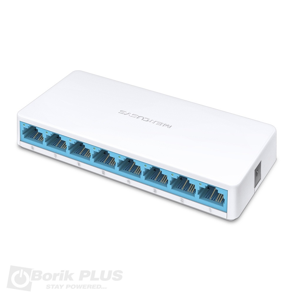 Mercusys 10/100Mb mini switch sa 8 portova
