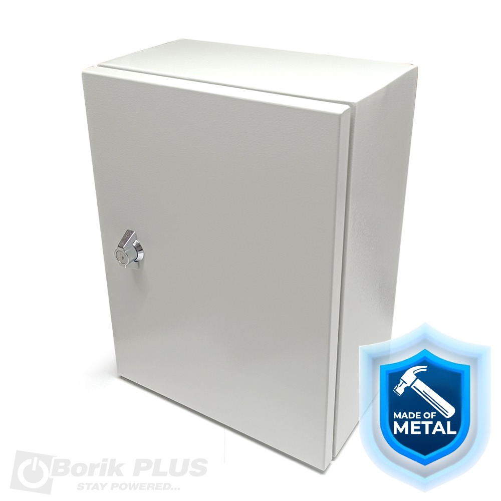 Metalna kutija 30×40×18 cm IP 65 IK 10 sa bravom