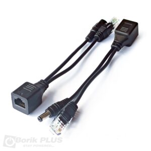 Pasivni POE adapter crni