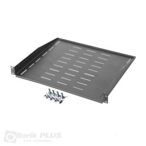 Polica dubine 400mm za rek 19' CRNA
