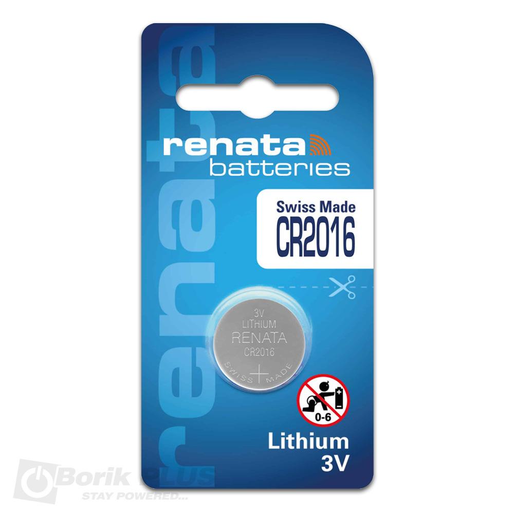 Renata CR2016 Litijumska baterija 3V
