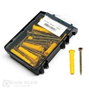Pakovanje tiplova Fi 10mm i šrafova 10x60 mm 10+10 kom