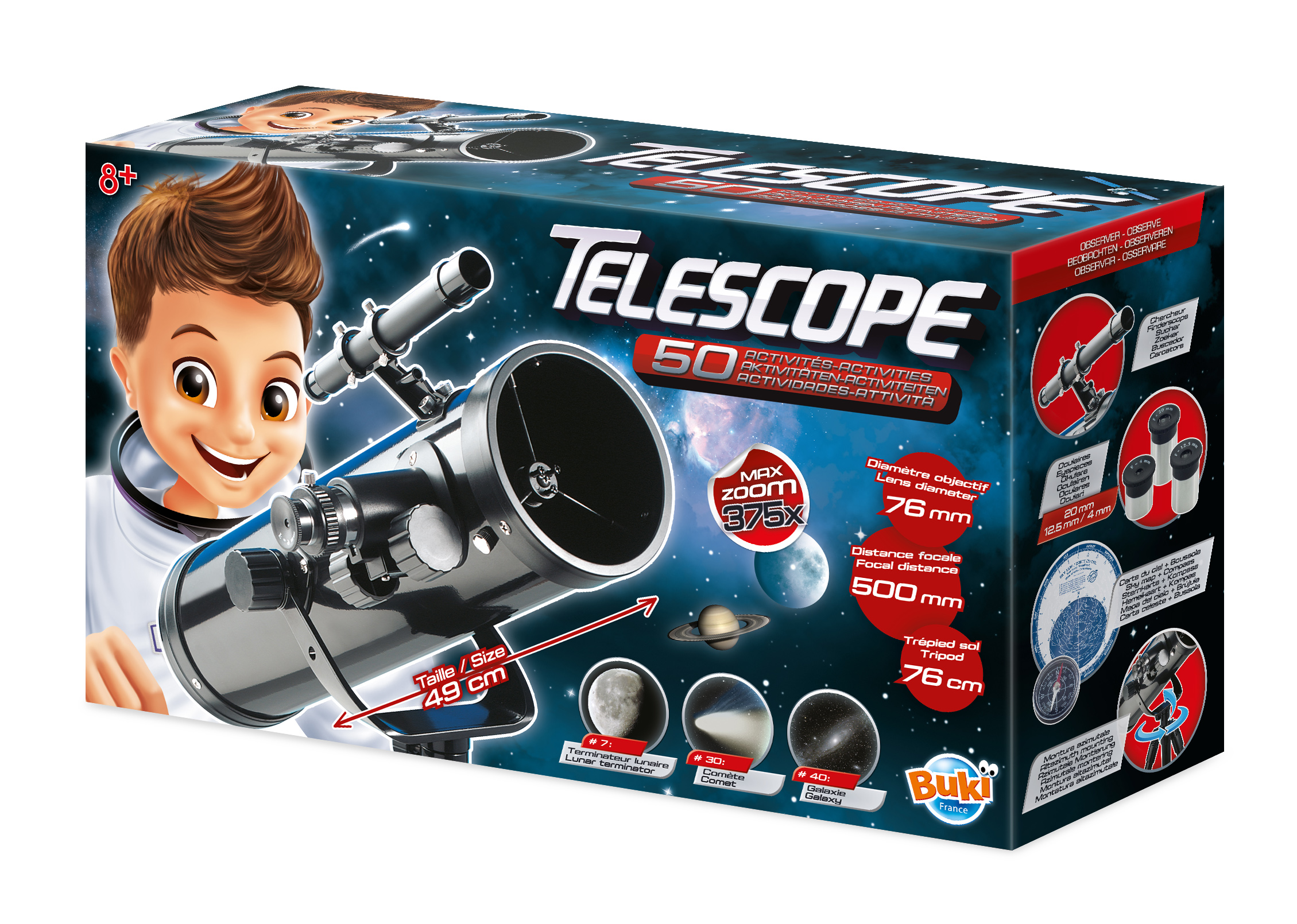 Teleskop 50 aktivnosti 101598 Buki
