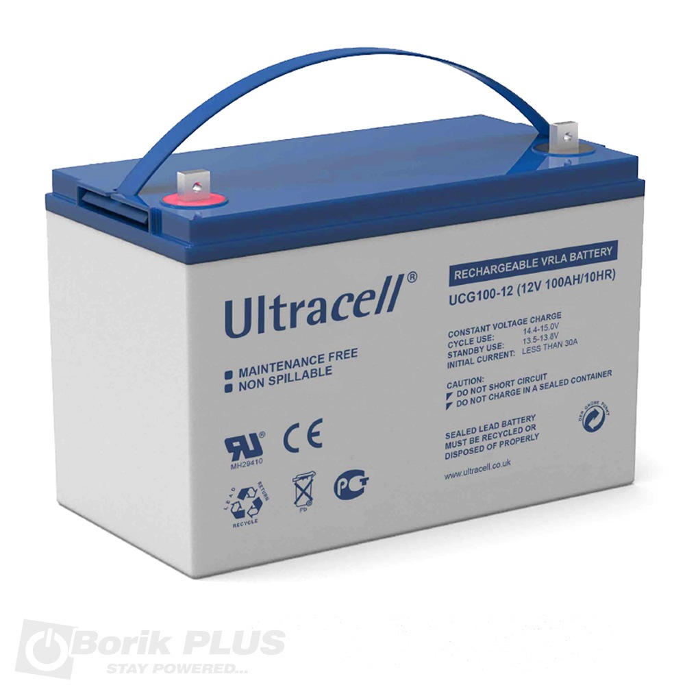 UCG 100-12 Olovna GEL VRLA baterija 12V 100Ah