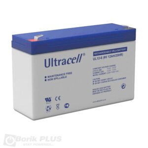 UL 12-6 Olovna VRLA baterija 6V 12Ah