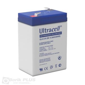 UL 4.5-6 Olovna VRLA baterija 6V 4.5Ah