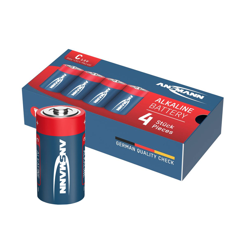 ANSMANN Alkalna baterija 1.5V LR14 C box 4kom