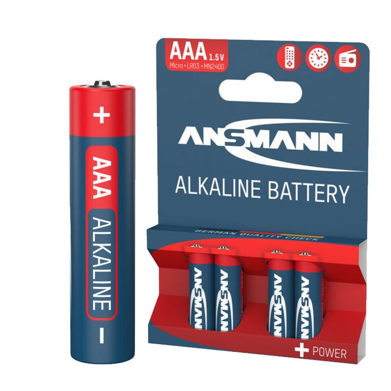 ANSMANN Alkalna baterija LR03 AAA 1,5V blister 4kom