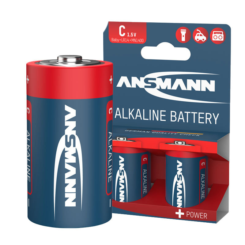 ANSMANN Alkalna baterija LR14 C 1,5V blister 2kom