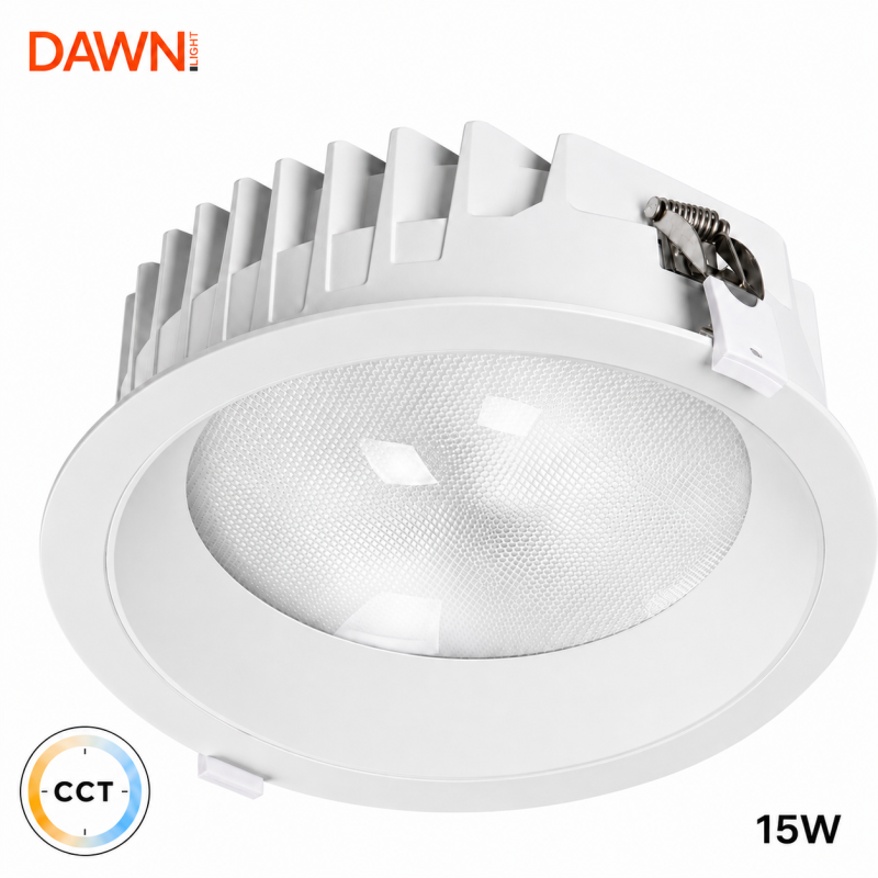 DAWN LED SVETILJKA DF08 Y5E15 CCT 15W BELA IP54 NEW