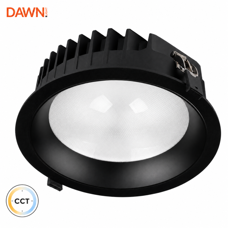 DAWN LED SVETILJKA DF08 Y5E15 CCT 15W CRNA IP54 NEW