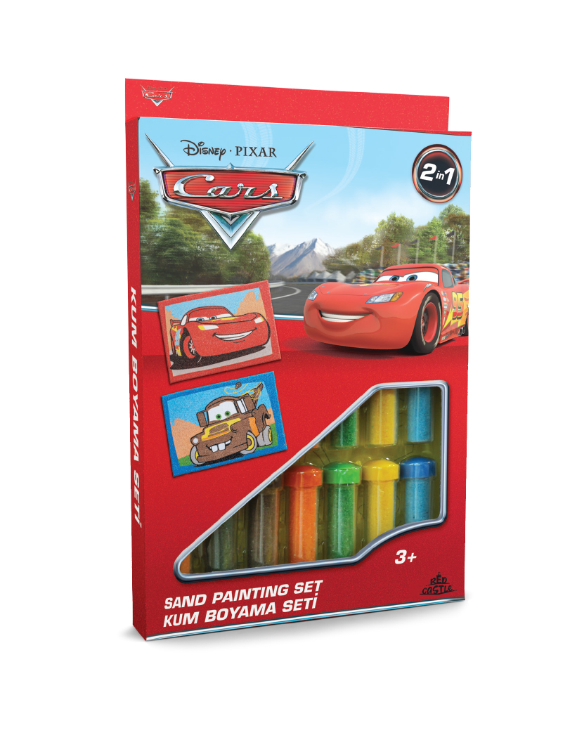 Kreativan set pesak Cars 253287