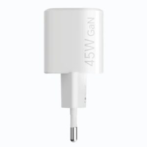 HONOR Choice GaN kućni punjač super charge 45W + kabl Type C na Type C Beli