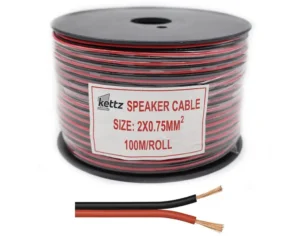 Zvučnički kabl 2x0.75mm Kettz ZK-075 100mROL