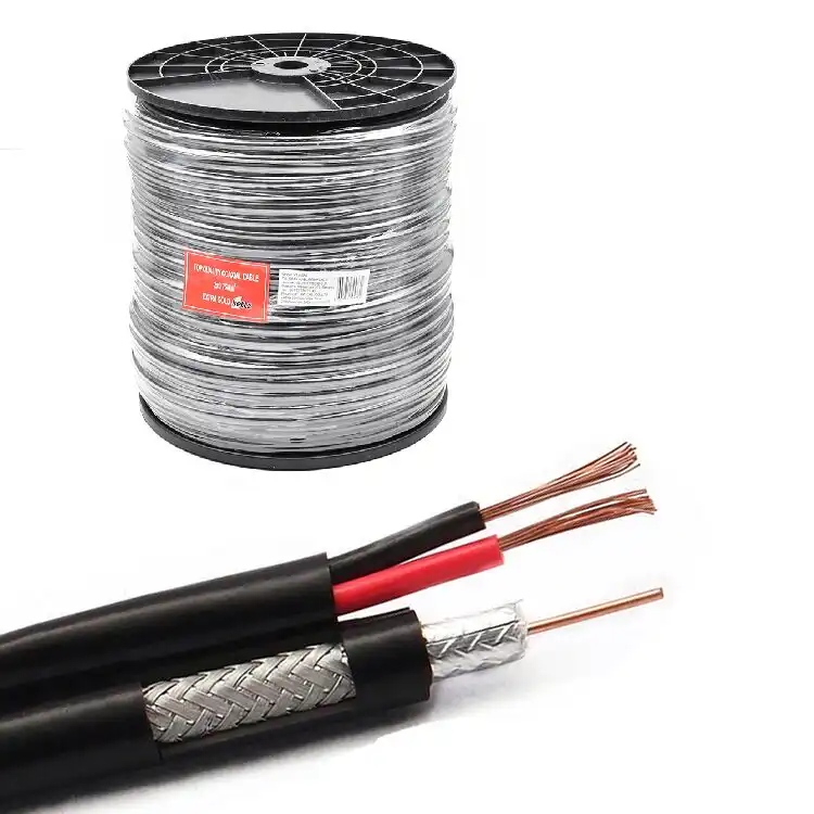 Koaksijalni kabl RG59+2×0.75mm2 Kettz KT-RG59 305m ROLL