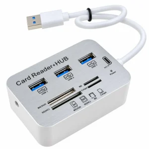 Kettz USB 3.0 HubCard reader 7 in 1 KT-HC731 3*USB3.0 + TFSDM2MS