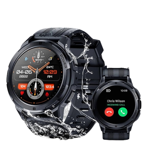OUKITEL pametni sat BT10 Crni Smart Watch Sport Rugged / IP68/IP69K