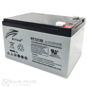 Ritar RT12120 Olovna VRLA baterija 12V 12Ah Ritar RT12120 Olovna VRLA baterija 12V 12Ah
