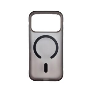 Silikonska futrola Magsafe Remix Iphone 18 Pro Max/17 Pro Max Crna