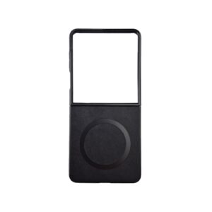 Silikonska futrola OLGE Magnetic New Feeing Samsung Z Flip 8 CRNA