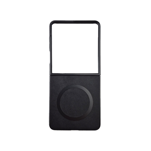 Silikonska futrola OLGE Magnetic New Feeing Samsung Z Flip 8 CRNA