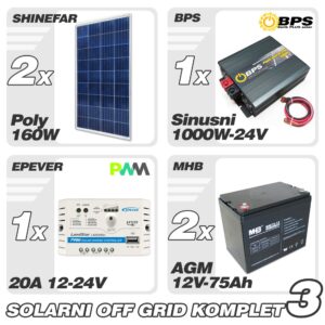 Solarni fotonaponski komplet 3