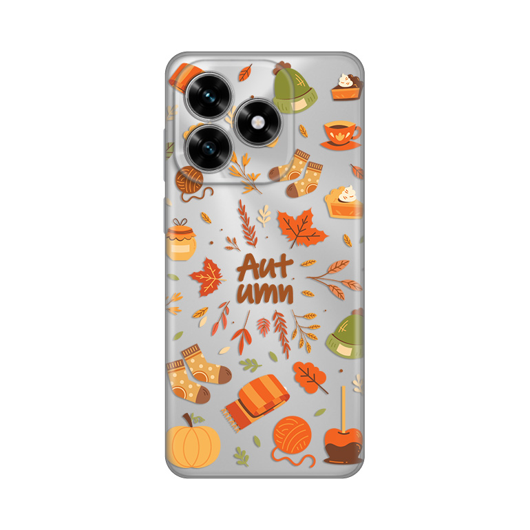 Torbica Silikonska Print Skin za Honor X5c Plus Autumn