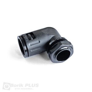 Kolenasti uvodnik u kutiju za bužir 21.2mm, CRNI