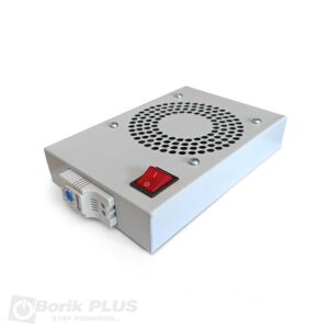 Ventilator sa termostatom za hlađenje rek ormana BELI