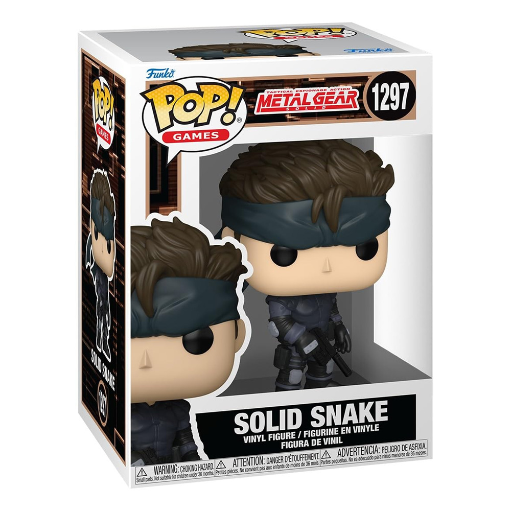 Funko POP! Games: Metal Gear Solid – Solid Snake