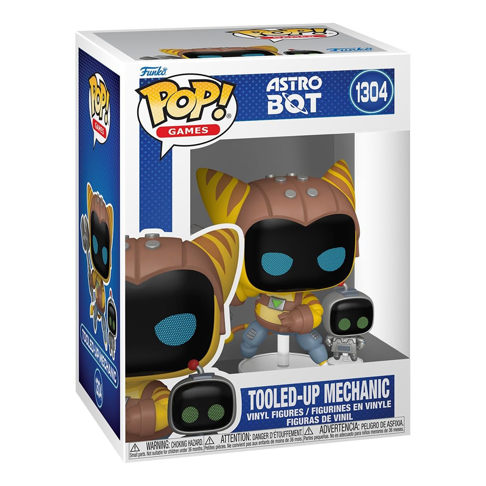 Funko POP! & Buddy: Astro Bot – TU Mechanic (Ratchet & Clank)