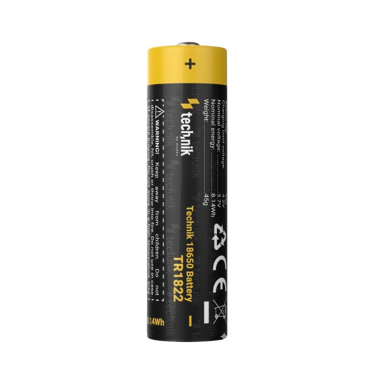 Technik litijum jonska baterija 18650 3400mAh 3,7V