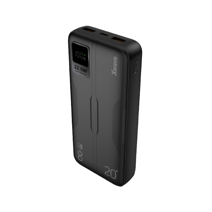 Xwave Power bank eksterna baterija 20000mAh/PD20W+QC3.0 22.5W/3A/2 xUSB/Type-C