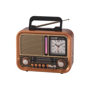 Prenosni retro RGB Bluetooth radio + sat 7778BT