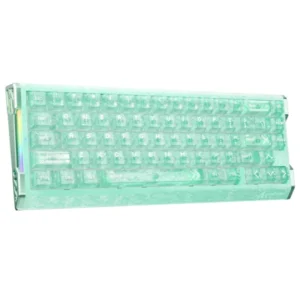 Bežična gaming tastatura Attack Shark R68HE Magnetic Switches/RT/Snap Tap/DKS/MT/TGL/Lake Green