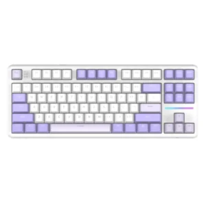 Bežična gaming tastatura Attack Shark X87 Mehanička/TriMode/4000mAh/Hot Swap/Twilight